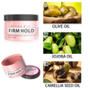 Aceite de jojoba Peinados Cera Producto Loc N Twist Gel No escamoso 4c Control de bordes del cabello para cabello rizado