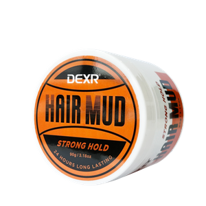 Barro mate del control fuerte profesional de la pasta del pelo del aceite de jojoba del OEM 90G para los hombres