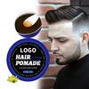 Pomadas y ceras de fijación fuerte con cera para estilismo para el cabello con etiqueta privada personalizada, pomada ondulada de alto brillo para hombres