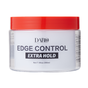 Control adicional de bordes de sujeción del gel fuerte no graso del estilo del pelo del control de la etiqueta privada para el cabello natural 4c