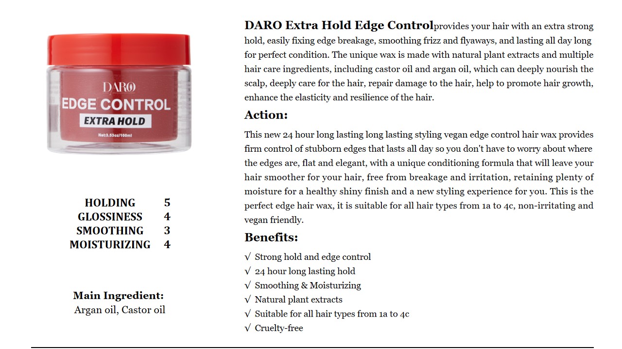 15 Control de bordes de sujeción adicional DARO