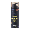 Cera para el cabello con brillo Natural, Gel para peinar el cabello negro con rizos de fijación media, para mujeres