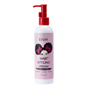 Crema para peinar el cabello con aceite de coco, crema ligera para rizos ondulados y antiencrespamiento para cabello rizado