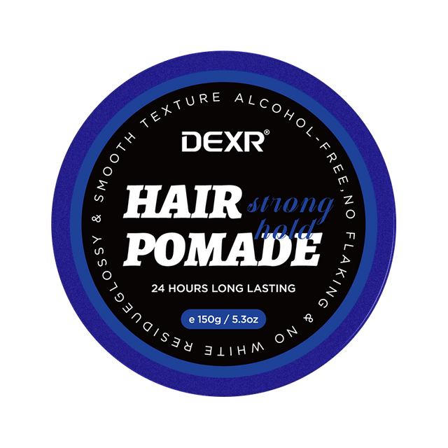 Pomadas y ceras de fijación fuerte con cera para estilismo para el cabello con etiqueta privada personalizada, pomada ondulada de alto brillo para hombres