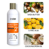 Crema para rizos vegana orgánica de 236 ml, loción para cabello rizado con control del encrespamiento para cabello natural