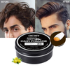 Pomada natural del pelo del brillo de la cera negra de los hombres orgánicos del aceite de oliva no graso del logotipo personalizado para los hombres